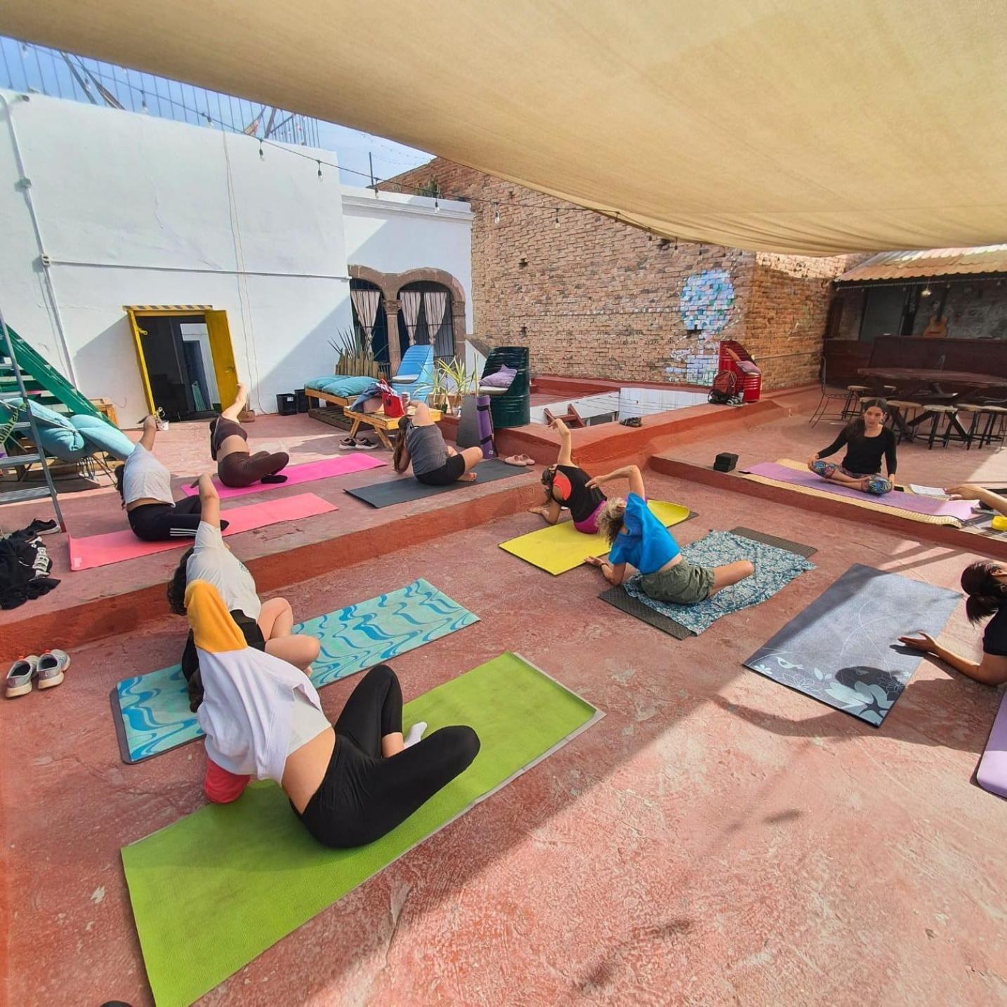 Sukha Hostel San Luis San Luis Potosi Bagian luar foto